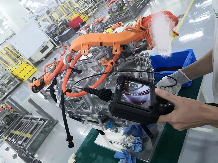 深圳市微視光電科技有限公司工業(yè)內(nèi)窺鏡與新能源汽車專用驅(qū)動(dòng)馬達(dá)系統(tǒng)生產(chǎn)商合作項(xiàng)目及現(xiàn)場演示概況